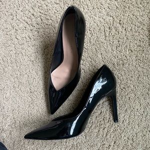 Zara black heels